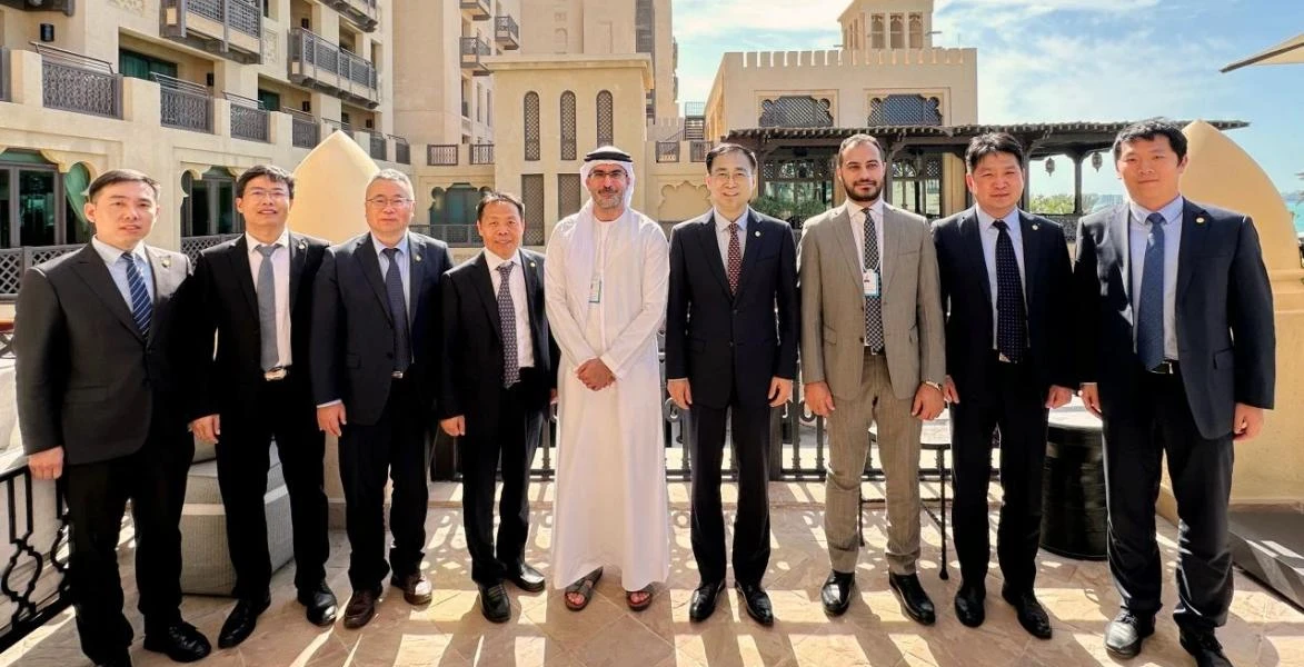 Lyu Zexiang Meets with Sharif Al Olama, Undersecretary of the UAE Ministry of Energy and Infrastructure