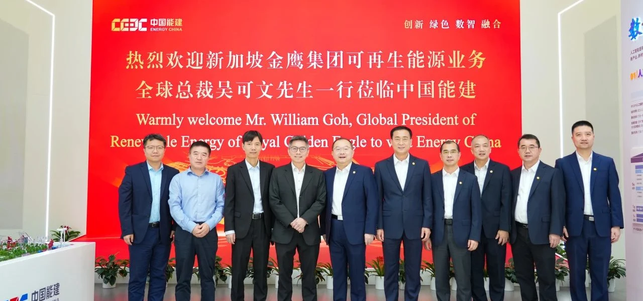 Xu Lu Meets with William Goh, Global President of Renewable Energy at Singapore’s Royal Golden Eagle Group
