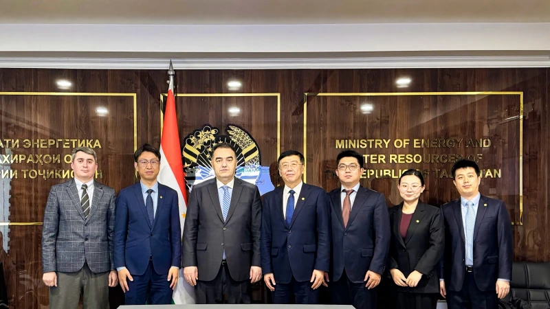 Xue Danfeng Meets with Daler Juma, Minister of Energy and Water Resources of Tajikistan