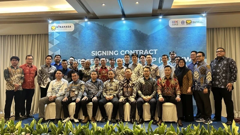 CEEC Signs Contract for Poiga 2 Hydropower Station in Indonesia